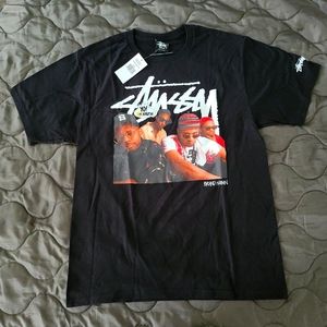 Stussy X YO! MTV RAPS  Brand Nubian Tee.